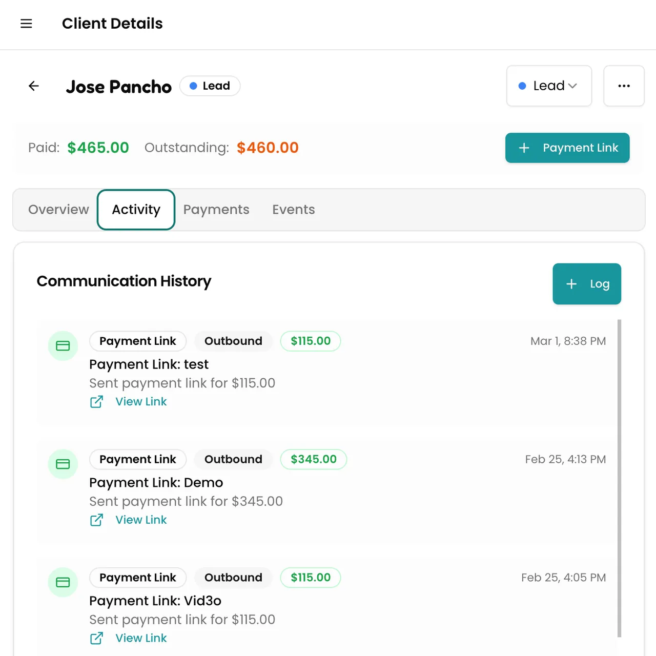 Client CRM